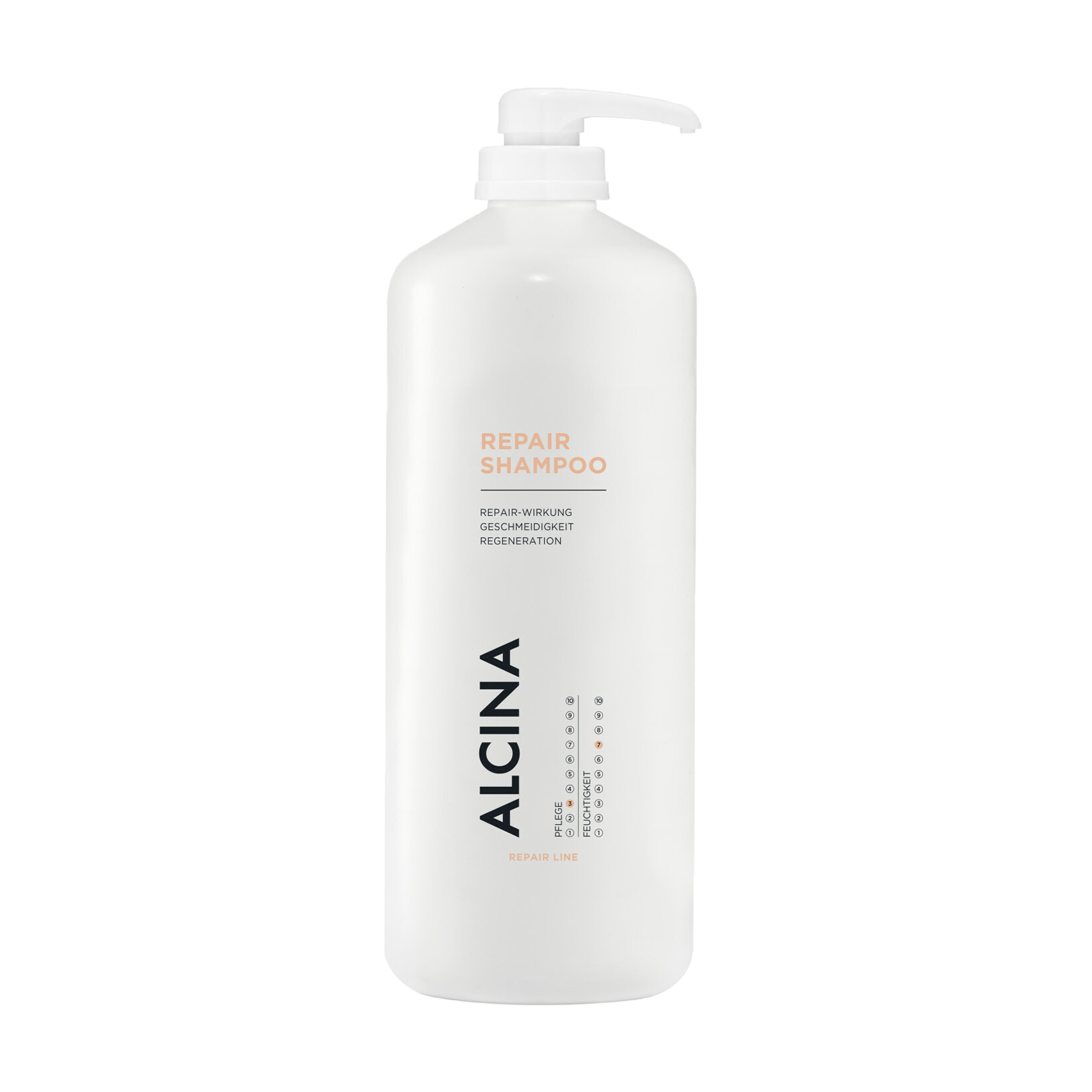 Уцінка! Відновлювальний шампунь Alcina Repair Shampoo для пошкодженого та сухого волосся, 1.25 л